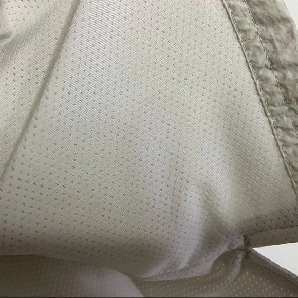 Fabletics Womens Jemma Shorts Sz Small Gray White Lined Elastic Waist Activewear - Picture 7 of 10